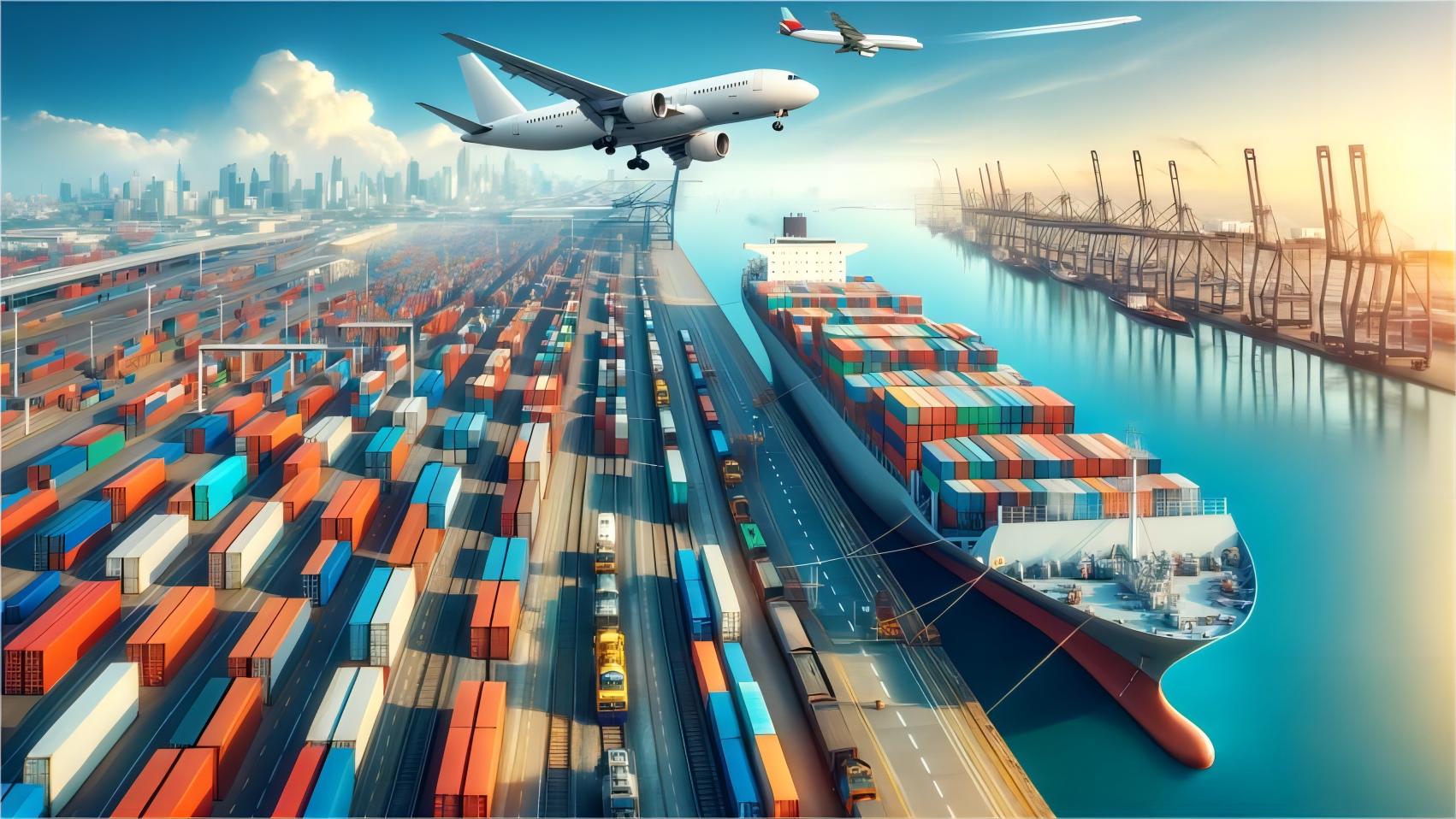 Logistics professional checking container shipping rates 2025
