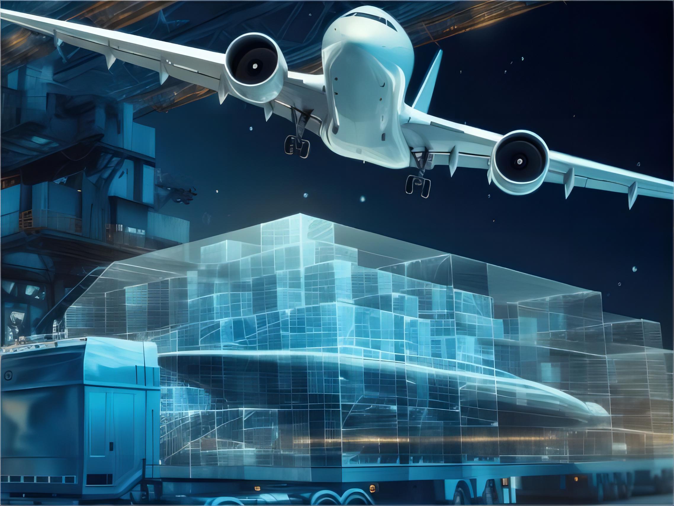 Logistics warehouse handling door to door shipments for Mexico