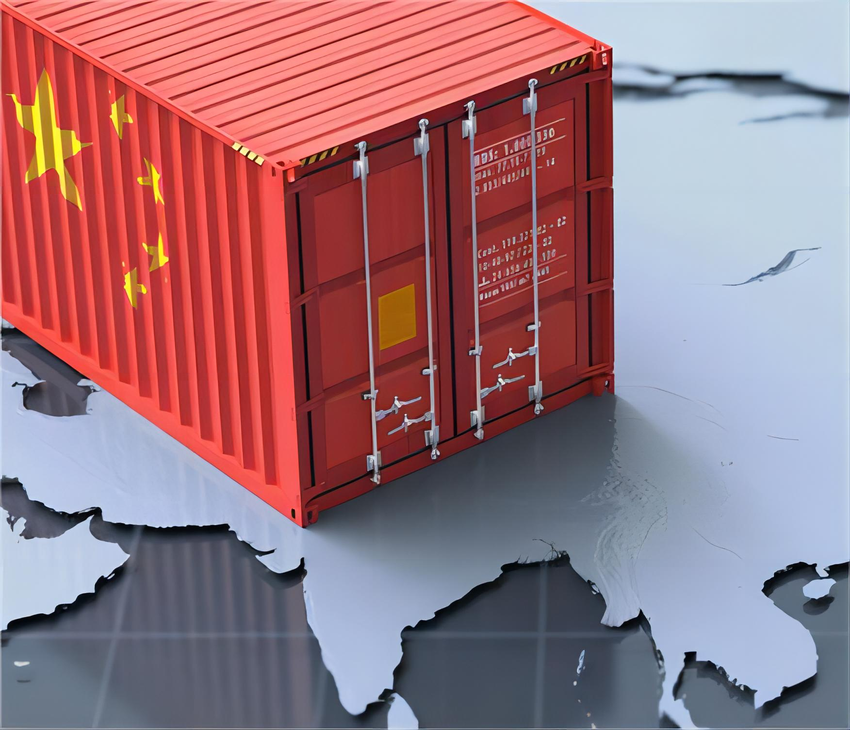 Cargo ship at sea representing shipping from China to Spain
