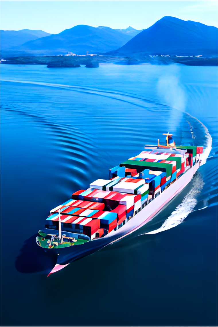 Modern logistics warehouse in China with cargo being prepared for international shipping