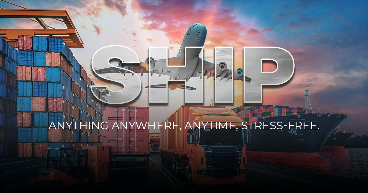 Express freight plane loading cargo in China for international delivery