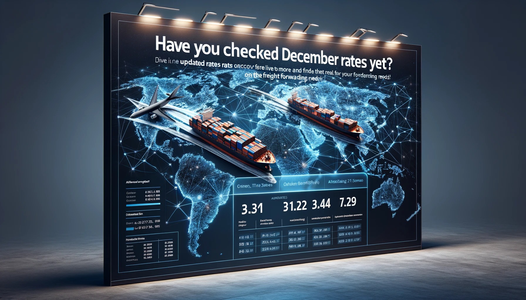 Comparison of air and sea freight for Amazon FBA shipments