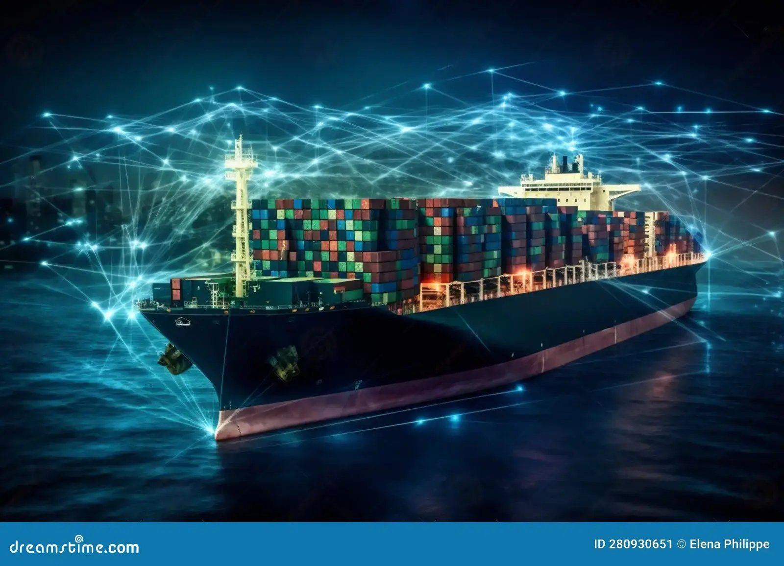 Logistics network visualization