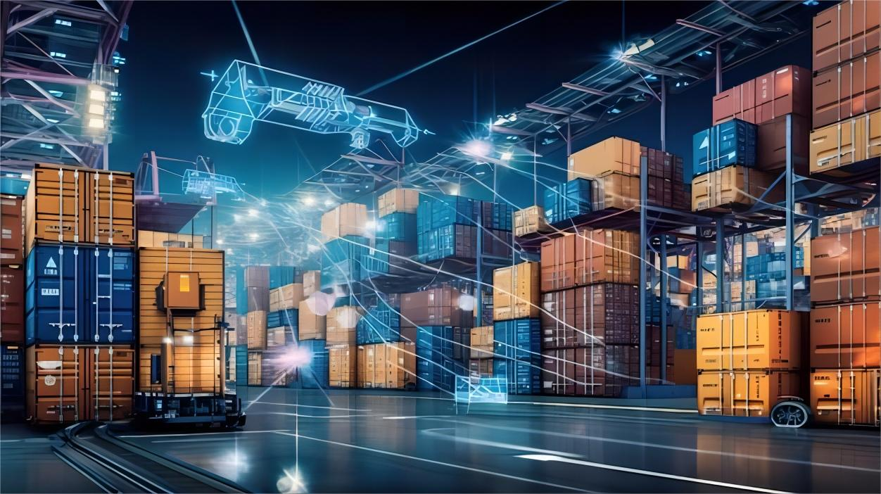 Global logistics network map for DDP shipping