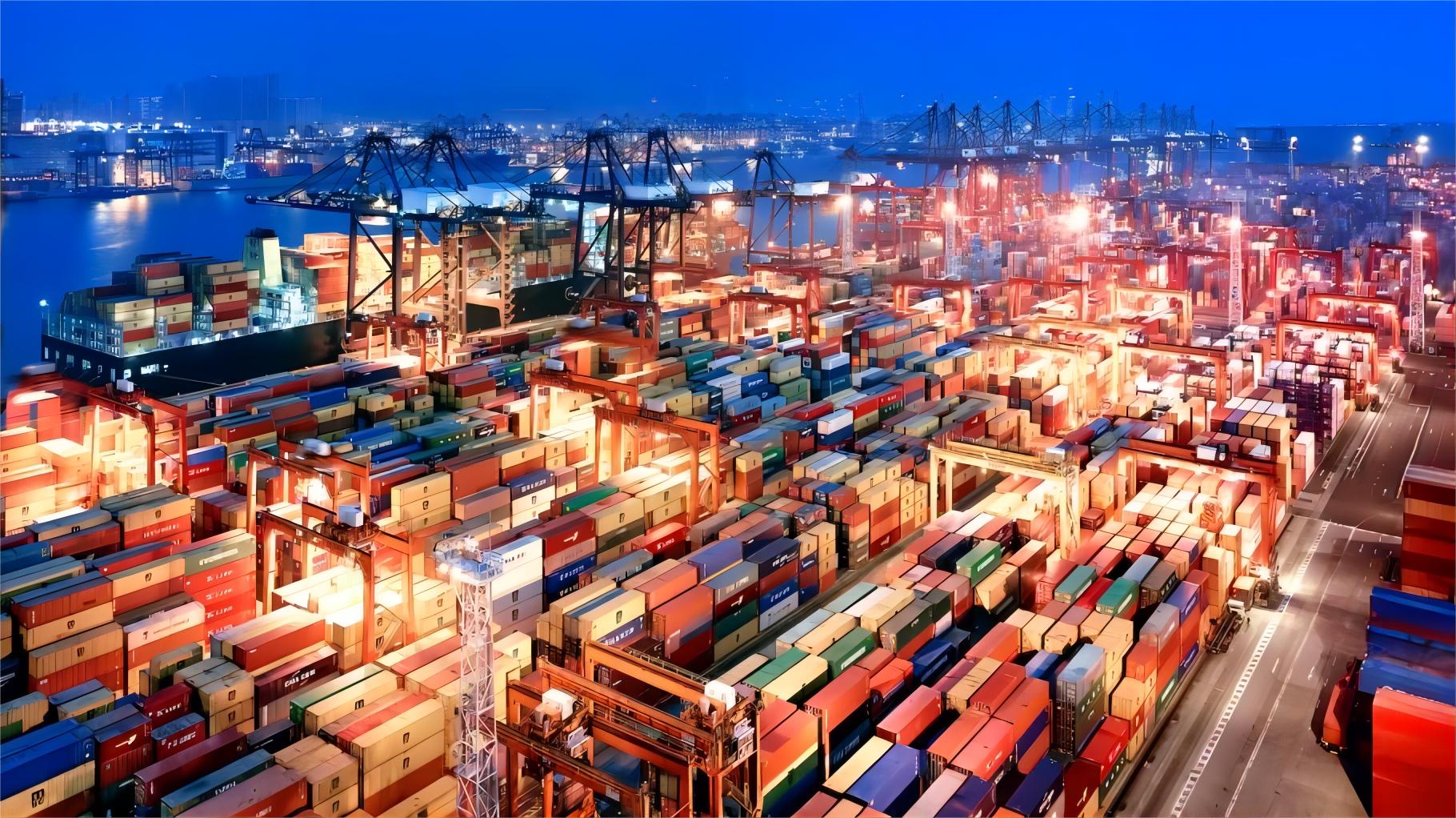 Logistics supply chain map
