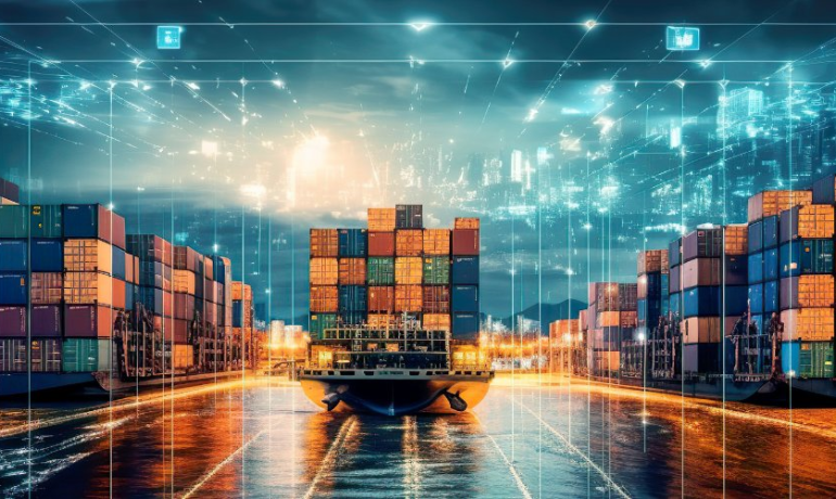 export container logistics freight china usa europe company